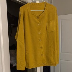 Mustard Yellow Women's Sweater